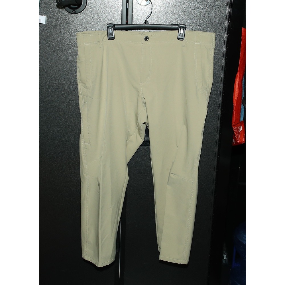 Hi-Tec Cross Functional Pants Men 40x32 Beige Performance, 7-Pocket